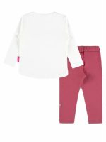 Completo due pezzi bimba Bennie Kids - Completo T-shirt e Leggings, 100% Cotone, 6-36 mesi Comfort