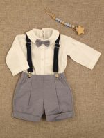 Completo due pezzi neonato Lord Completo Neonato 2 Pezzi - Qualità Sartoriale Made in Italy Completo Cerimonia Neonato