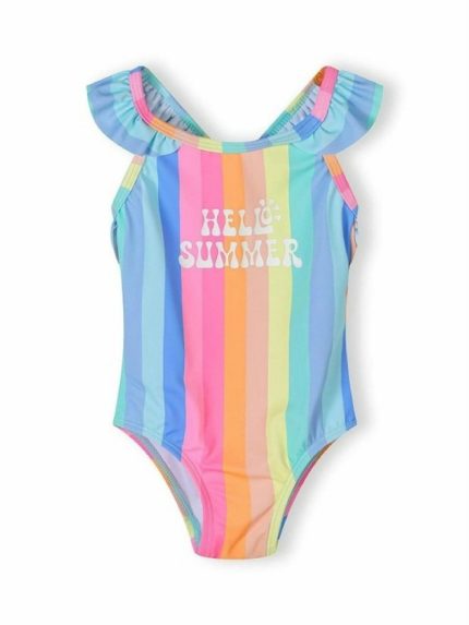 Costume intero bimba Minoti 6/36 mesi - Costume intero bimba con ruches