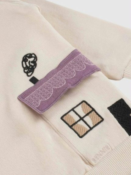 Felpa girocollo bimba Happy Bennie Kids - Felpa Girocollo Bimba - 100% Cotone Peso Invernale, 6-36 mesi Comfort