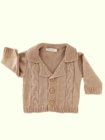 Giacchina maglia neonato Giacchino in maglia per neonato con bottoni in legno, Teto&Tatta Made in Italy Made in Italy Lista Nascita Cerimonia Neonato Nascita Lui