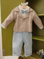 Giacchina maglia neonato Giacchino in maglia per neonato con bottoni in legno, Teto&Tatta Made in Italy Made in Italy Lista Nascita Cerimonia Neonato Nascita Lui