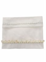 Lenzuolino culla Fiori di Campo Set lenzuolino tre pezzi in popeline - 100% cotone - con balza in tessuto goffrato fantasia.Made in Italy Glam