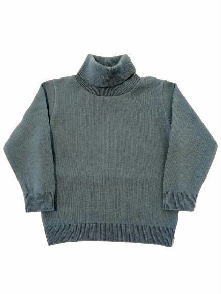 Maglia collo alto Maglia a collo alto in viscosa. Made in Italy