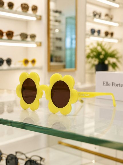 Occhiali da sole Daisy Giallo Sole ELLE PORTE - Occhiali da Sole Bambina Daisy Giallo Sole