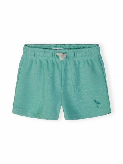 Pantaloncini ragazza Minoti 3/14 anni - Shorts bambina in cotone stretch con cintura elastica e coulisse