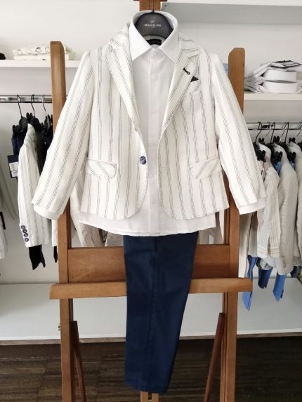 Pantalone bambino Emanuel Pris - Qualità Italiana per Look Easy Chic Made in Italy