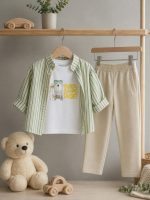 Pantaloni felpa bimbo Ativo Kids 6/36 mesi - Pantaloni in felpa con cintura elastica e taschine, 100% cotone
