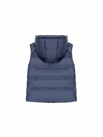 Smanicato imbottito bimbo Gilet Imbottito con Cappuccio per Bimbo - Caldo e Pratico