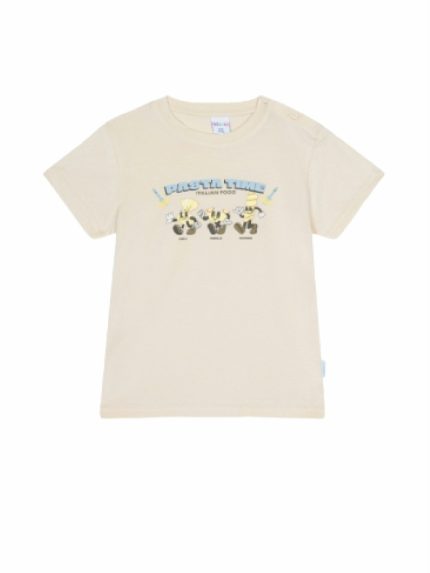 T-shirt manica corta bimbo Ativo Kids 6/36 mesi - T-shirt stampata manica corta in cotone stretch