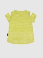 T-Shirt ragazza Cuori T-shirt bambina in cotone fiammato con cuore di paillettes reversibili - Bennie Kids