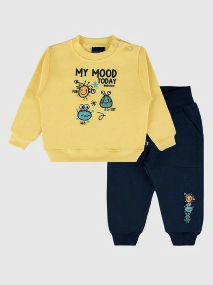 Tuta felpa bimbo Bennie Kids - set felpa e pantaloni in cotone, bambino 6-36 mesi
