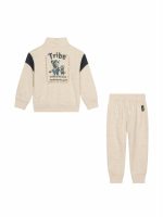 Tuta felpa bimbo Ativo Kids 6/36 mesi - Tuta in felpa 100% cotone