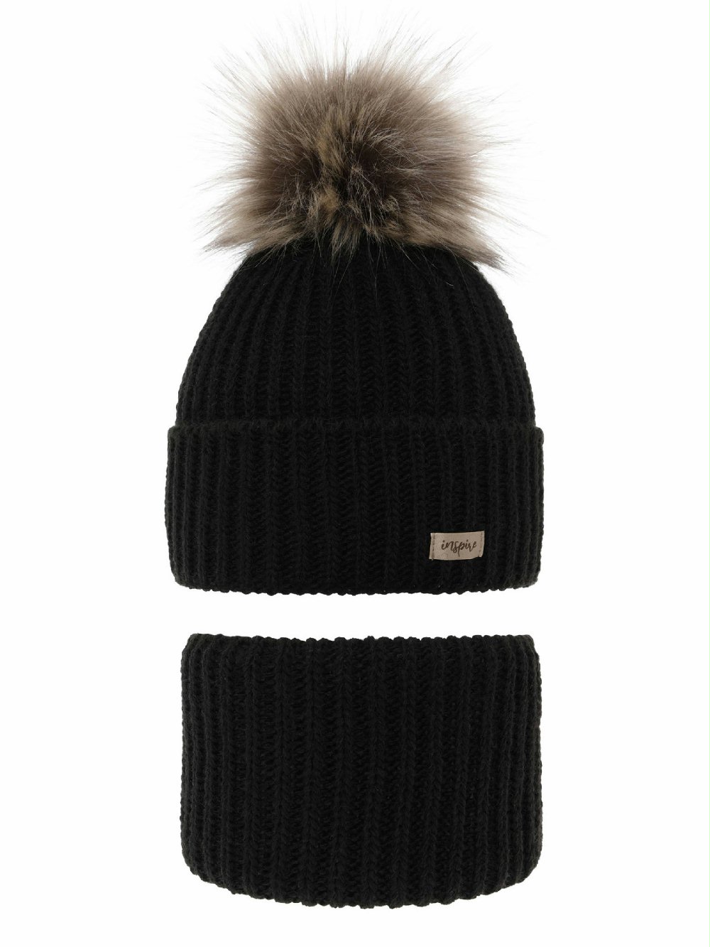 Completo berretto e scaldacollo bambina Willow 6538_04 00 Completo berretto e scaldacollo bambina Willow Completo cappello e collo bambina