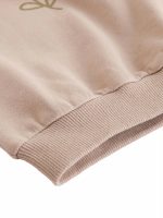 Felpa con colletto baby Felpa Bambina con Colletto Floreale e Fiori 3D | Newness Kids