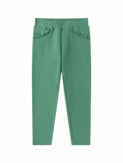 Jeggings felpa bambina Jeggings Bambina in cotone stretch 3-9 anni