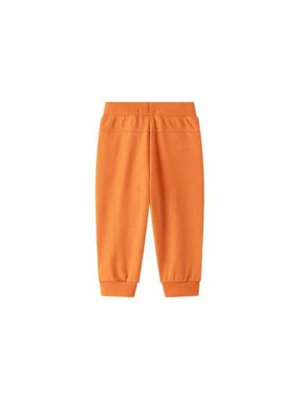 Pantaloni felpa neonato Joggers con stampa verdure in cotone stretch, neonato 6-24 mesi