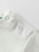 T-Shirt manica lunga neonato T-shirt a manica lunga - 100% cotone - con stampa verdure, neonato 6-24 mesi