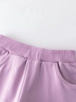 Tuta felpa bambina Completo Tuta Bambina in Cotone Stretch con Cuori | Newness Kids 2-6 Anni
