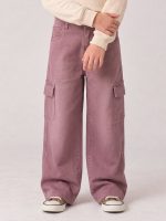 Pantaloni cargo bambina Pantaloni Cargo Loose Fit Bambina Losan 3-12 Anni