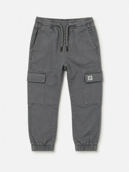 Pantaloni cargo bambino Losan - Pantaloni cargo bambino in cotone stretch - 3/12 anni