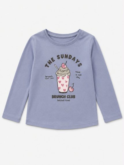T-shirt manica lunga bambina Losan – T-Shirt manica lunga bambina 100% cotone 3/12 anni