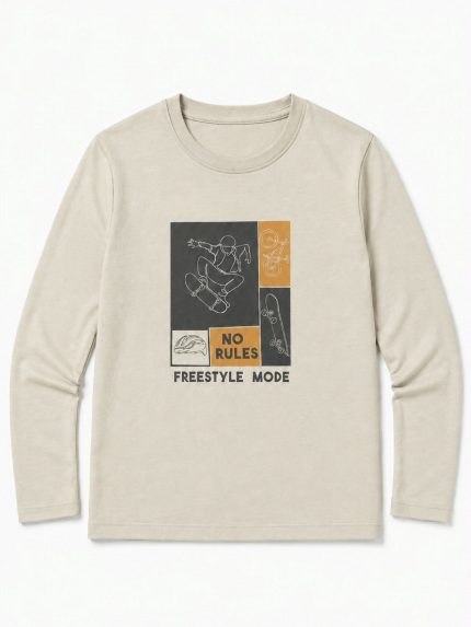 T-Shirt manica lunga bambino T-Shirt Manica Lunga Bambino Losan 100% Cotone 3-12 Anni