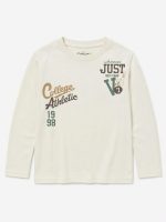 T-shirt manica lunga bambino Losan – T-Shirt manica lunga College Athletic – 100% cotone – 3/12 anni