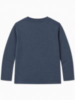 T-shirt manica lunga bambino Losan – T-Shirt stampata College League – 100% cotone – 3/12 anni