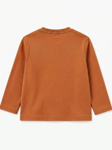 T-Shirt manica lunga neonato Losan – T-Shirt manica lunga neonato - 100% cotone - con tigrotto 6/36 mesi